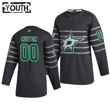 Dallas Stars Personalizado Grijs Adidas 2020 NHL All-Star Authentic Shirt - Kinderen